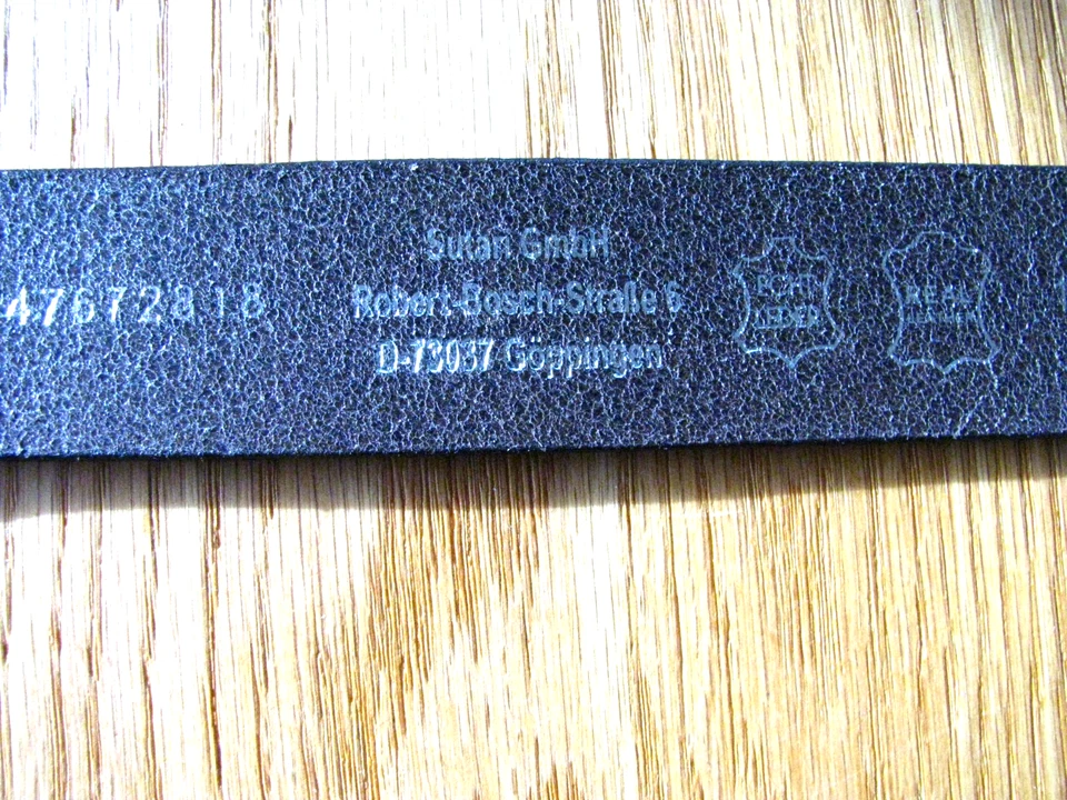 Damen Leder Gürtel - Sutari GmbH -   110 cm lang   ca 3 cm breit - Bild 3 von 3