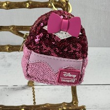 Mini Mochila Loungefly Disney Princesa Aurora Llavero Bolso Dije Caja Abierta