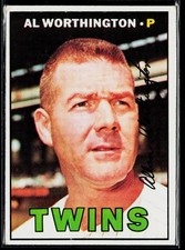 1967 Topps #399 Al Worthington