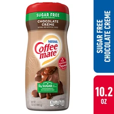 Nestle Coffee Mate Sugar Free Chocolate Creme Powder Coffee Creamer 10.2 oz