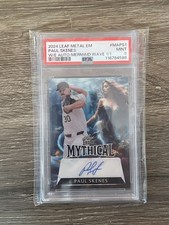 2024 Leaf Exotic Mythical Mermaid Paul Skenes auto 1/1 PSA 9 Rookie RC