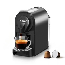 Mini Espresso Machine, 20 Bar Single Cup Coffee Maker, Dual Brew Modes for Es...