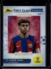 2023-24 Topps Finest UEFA Lamine Yamal First Class Rookies RC #FR-1 Barcelona