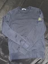 STONE ISLAND SWEATSHIRT LARGE BLUE VGC
