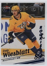 2025-26 Upper Deck Fleer Ultra Rookies Ice 54/100 Ozzy Wiesblatt #155 0mp9