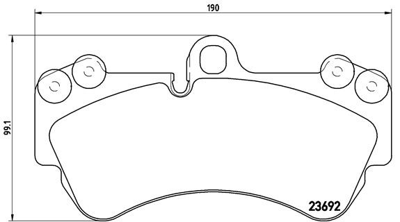 Fits BREMBO KLOCKI SZCZEKI CYLINDERKI P 85 069 BRAKE PADS PORSCHE CAYENNE - Image 16