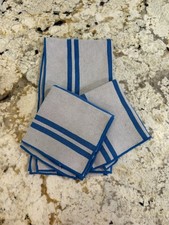Norwex Hand Towel and Body  Face Wash Cloths Marine Stripe