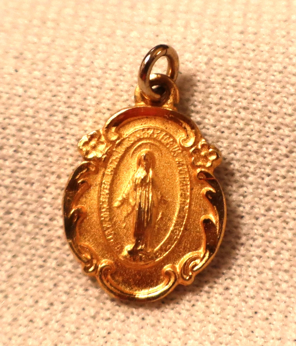 gold mary medal products for sale | eBay