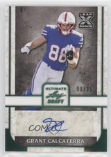 2022 Leaf Ultimate Draft Emerald Spectrum 30/35 Grant Calcaterra Auto 0u66