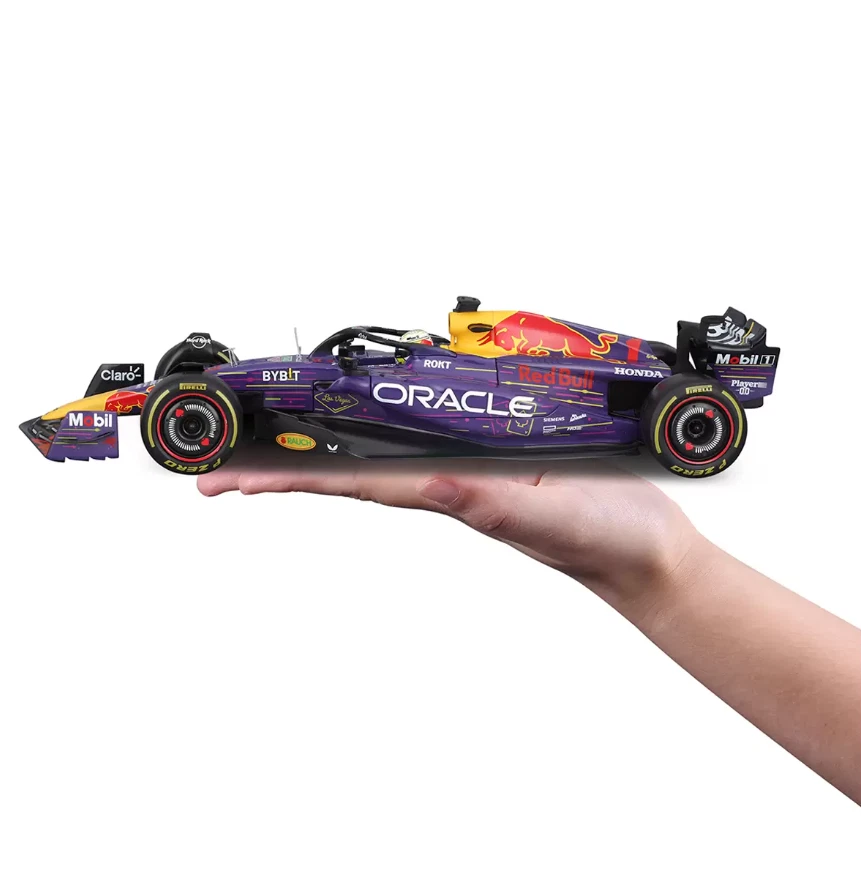 Maisto 1:18 Red Bull Racing RB19 Max Verstappen 2023 Las Vegas GP Diecast Car - Image 3 of 4