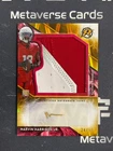 2024 Topps Resurgence RC Rookie Patch Auto Gold Pen /50 Marvin Harrison Jr.