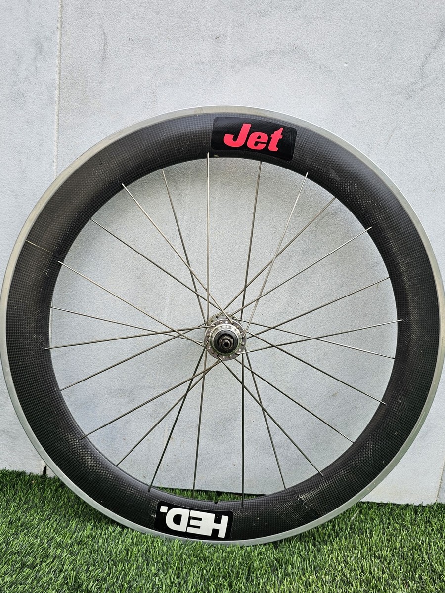 HED Jet 650c Tubular Rear Wheel – Shimano 600 Hub, HG10 Freehub
