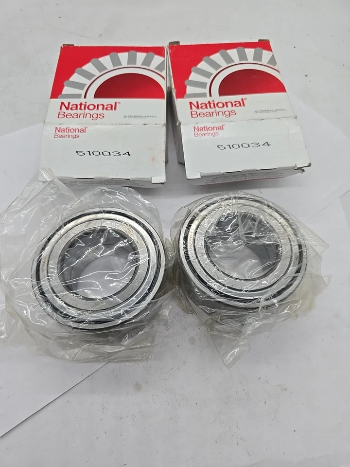 Lote de 2 rodamientos de ruedas National 510034 Foto 3 de 3