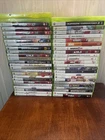 Lot Of 50 Assorted Microsoft Xbox 360 Original Video Games Assorted manuals miss