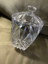 Gorham Crystal Esprit 10 inches Biscuit Barrel and Lid Cannister