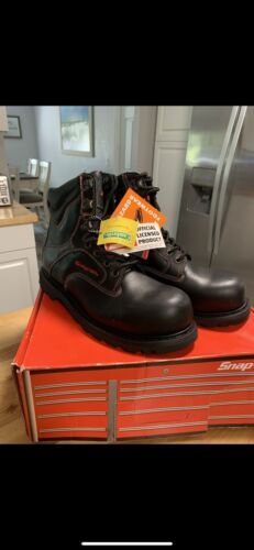 Snap On Tools Work Shoes - Tune Up Model - Black - Composite Toe - Size 14 Snap On Tools Work Shoes - Tune Up Model - Black - Composite  main image 2