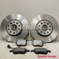FOR VW CADDY 1.6 TDI 2010-2015 MK3 REAR BRAKE DISCS 253MM SOLID & REAR PADS