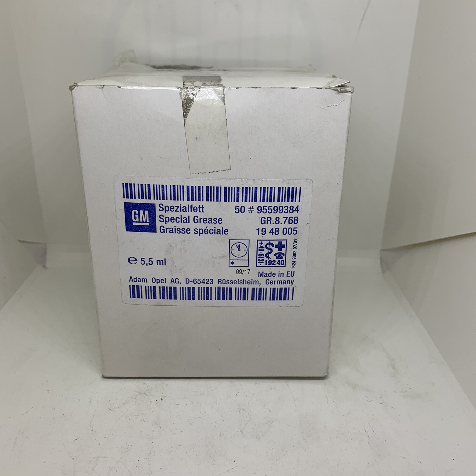 Genuine Vauxhall Brake & Clutch Grease X4 95599384 for sale online  