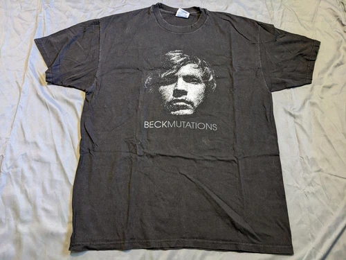 Beck Mutations Tour XL T-Shirt CONCERT Vintage USA Band 1990s vintage concert t-shirt, vintage, size XL, single stitch, B+ condition