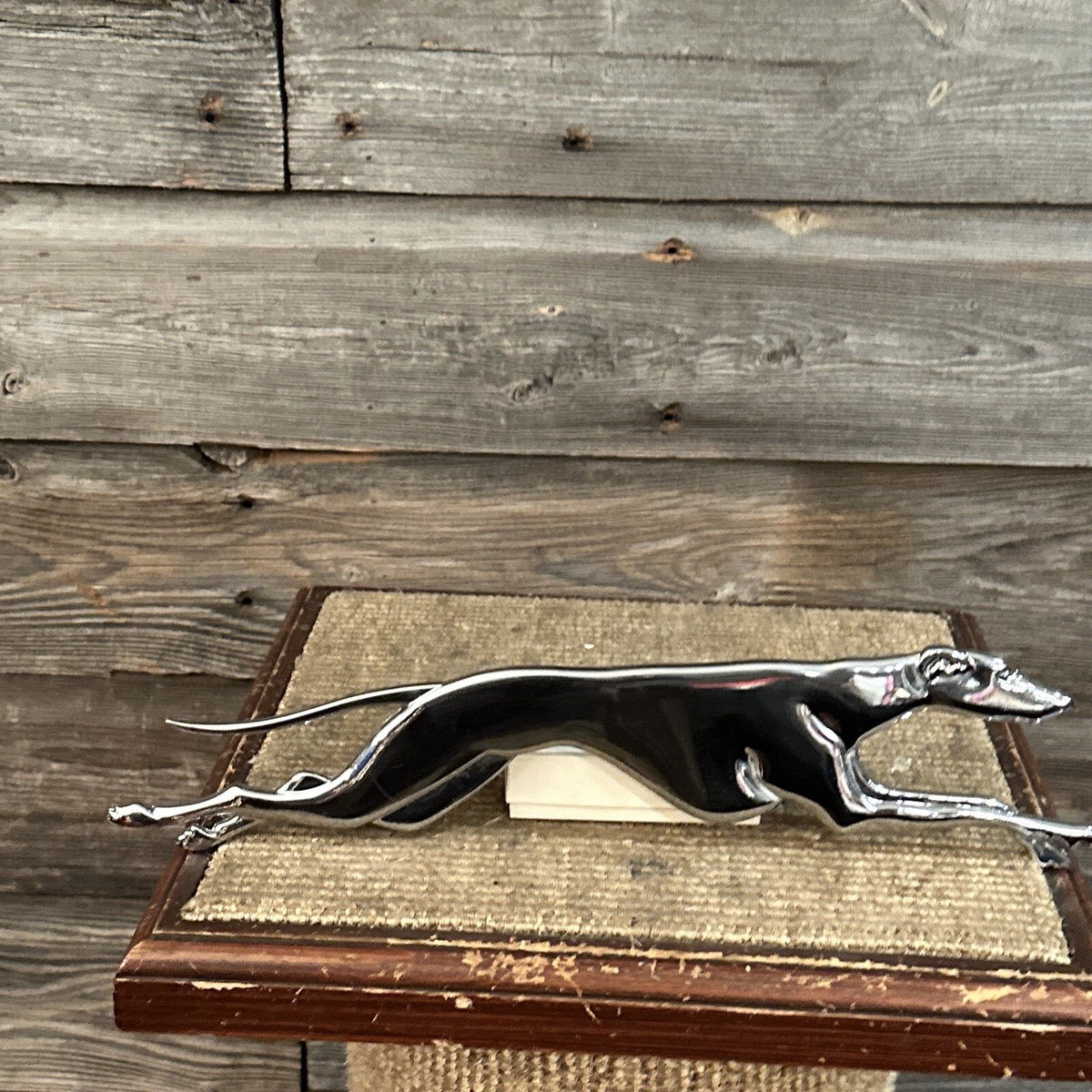 Vintage Greyhound Bus Emblem Ornament Sign Advertising Greyhound