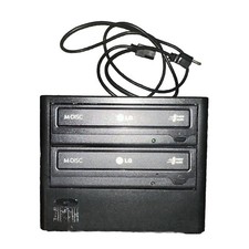 LG Zipspin DVD Master-WM Cd/Cdv Duplicator Tower with Cord Works Tested