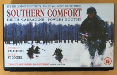 SOUTHERN COMFORT VHS VIDEO TAPE WALTER HILL POWERS BOOTHE RY COODER