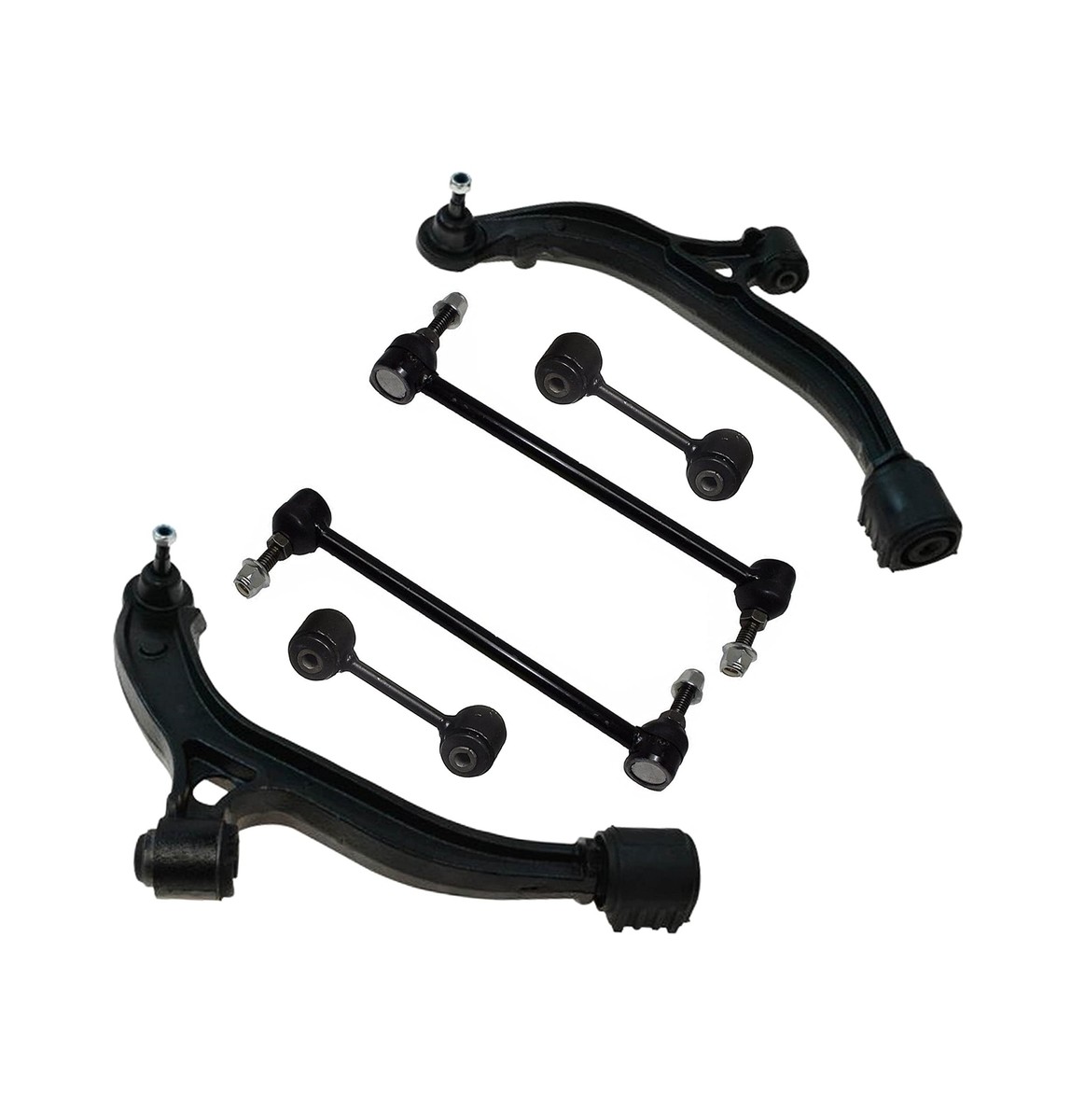 Front Lower Control Arm Suspension Kit Compatible with 2001
