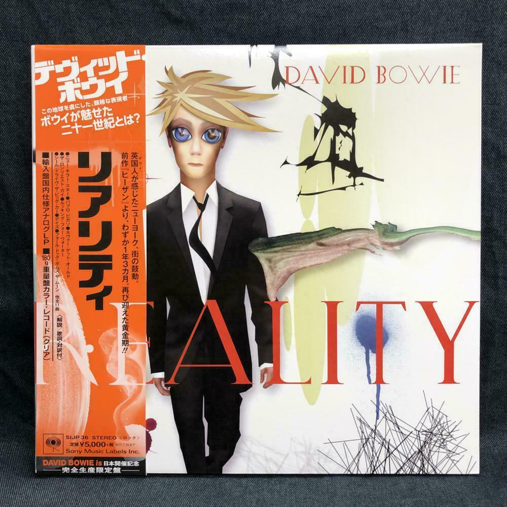DAVID BOWIE Reality LP Analog 12 Complete Production Limited