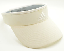 Women Adidas Climalite Sun Golf Visor Hat Cap Tennis Run Hike Mom White