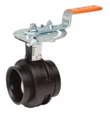 Victaulic V050761SE2 Vic-300M MasterSeal 5" Ductile Iron Grooved Butterfly Valve