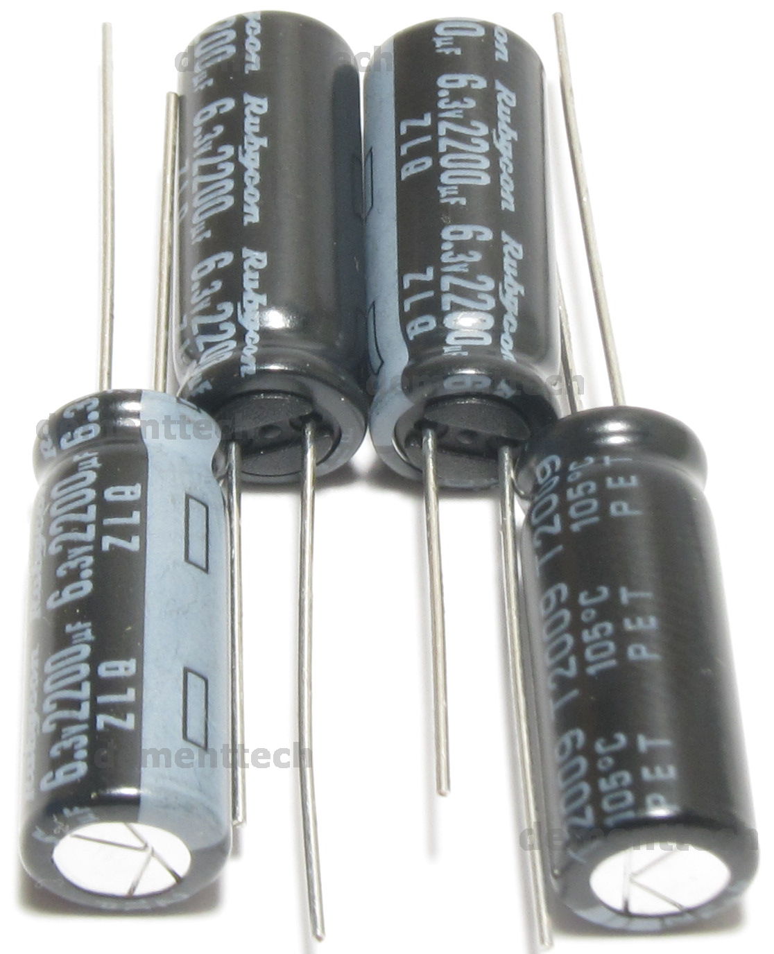 2200uF 6,3Vcc Condensatore Elettrolitico Nichicon PD(M) 105° (n.4 Pezzi - Foto 6