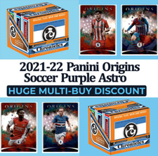 2021-22 Panini Origns Soccer Purple Astro - Pick Your Card