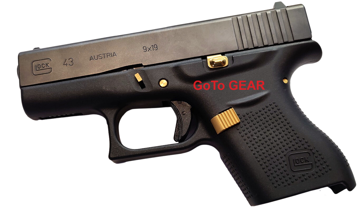 GHOST Extended Slide Stop Release For Glock 43 43X 48 CERAKOTE