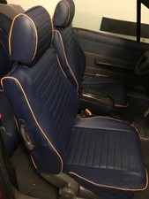 FODERE SEDILI AUTO SU MISURA ASIAM - FIAT PUNTO CABRIO  (1994) blu'