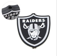5 pc. Set Raiders Football Silicone Focal Bead, Beadable accessories