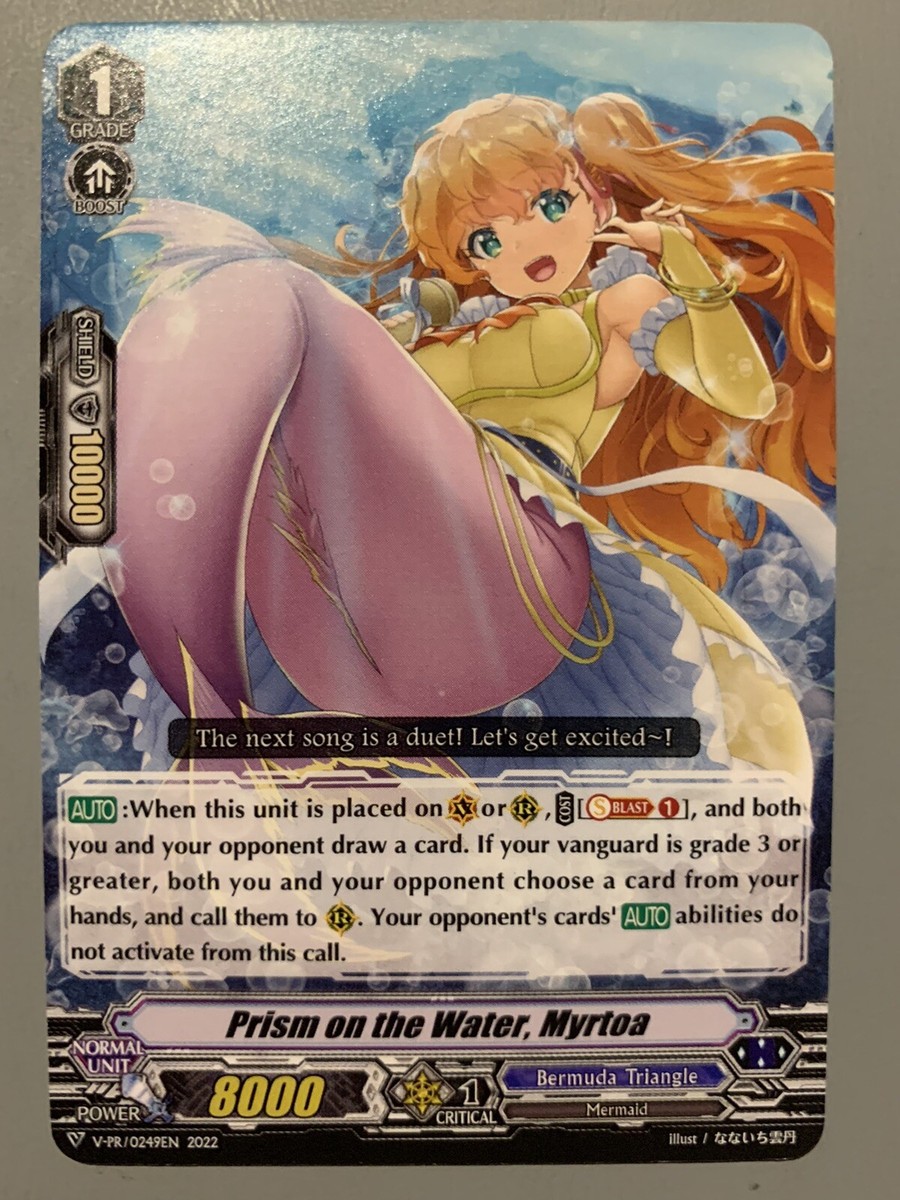 CARDFIGHT VANGUARD PRISM ON THE WATER MYRTOA (BERMUDA TRIANGLE) V