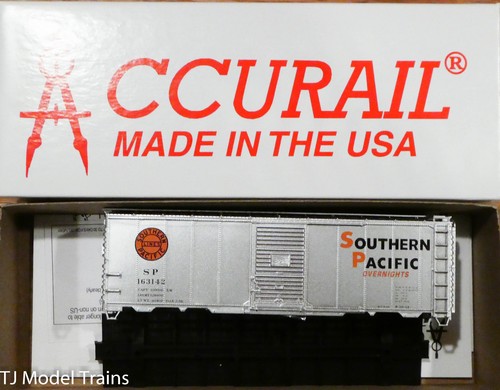Accurail HO #81051 Southern Pacific-Overnights 40' AAR vagón de carga de acero  | Zustand: New