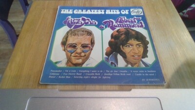 THE GREATEST HITS OF ELTON JOHN & ALBERT HAMMOND 1st SOUTH AFRICA ONLY LP 1974