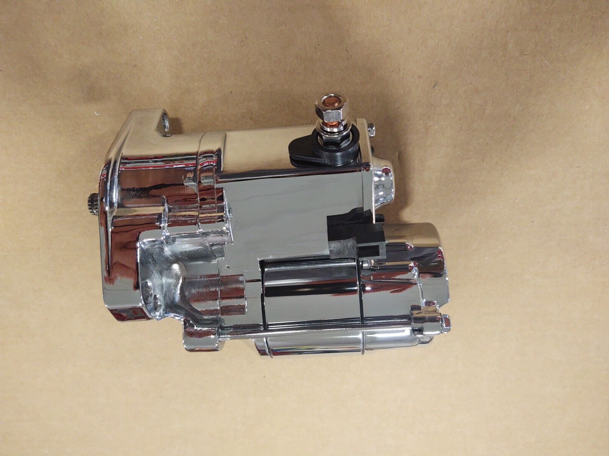 OEM Big Dog Motorcycles LSD 2004 Earlier Short Starter Chrome Left