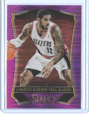 2013-14 PANINI SELECT LAMARCUS ALDRIDGE PRIZM CARD #137 ~ 99/99  UNIQUE LAST ONE