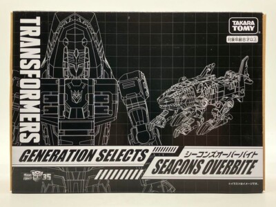 Transformers GENERATION SELECTS Seacons Overbite Actionfigur Spielzeug Takara...