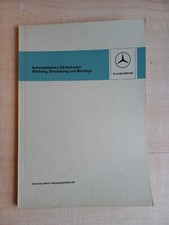 Mercedes Benz Automatisches DB-Getriebe ab MAI 1966 Original neuwertig