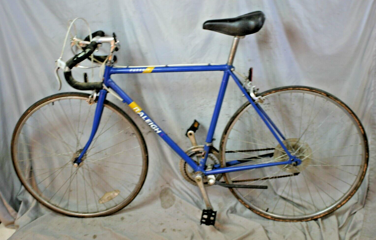 1984 Raleigh Pursuit Road Bike Small 54cm 502 Chromoly Steel