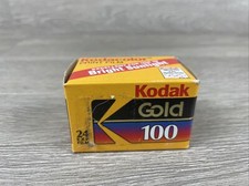 Kodak 100 Gold Film Color Prints Bright Light 35mm 24 Exp. 04/1998 NEW SEALED