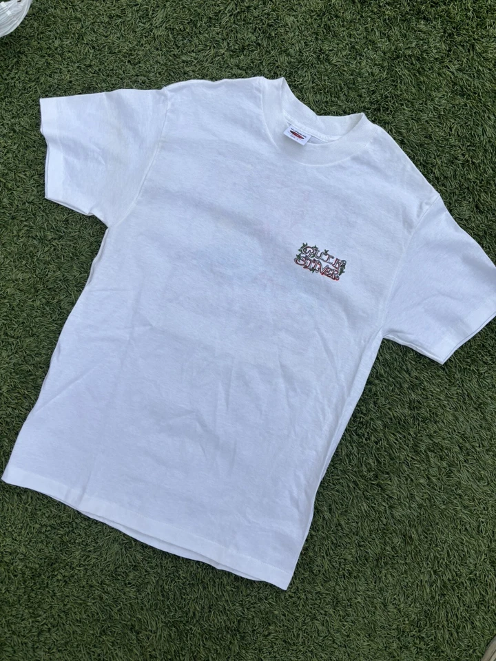 Camiseta De Colección Quicksilver Niños Niños Grande Años 90 Patinador Surf Hecha en EE. UU. Foto 2 de 4