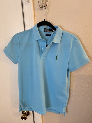 Polo by Ralph Lauren 水色ポロシャツ S POLO RALPH LAUREN（ポロ・ラルフローレン） （ネコポス配送） ポロ