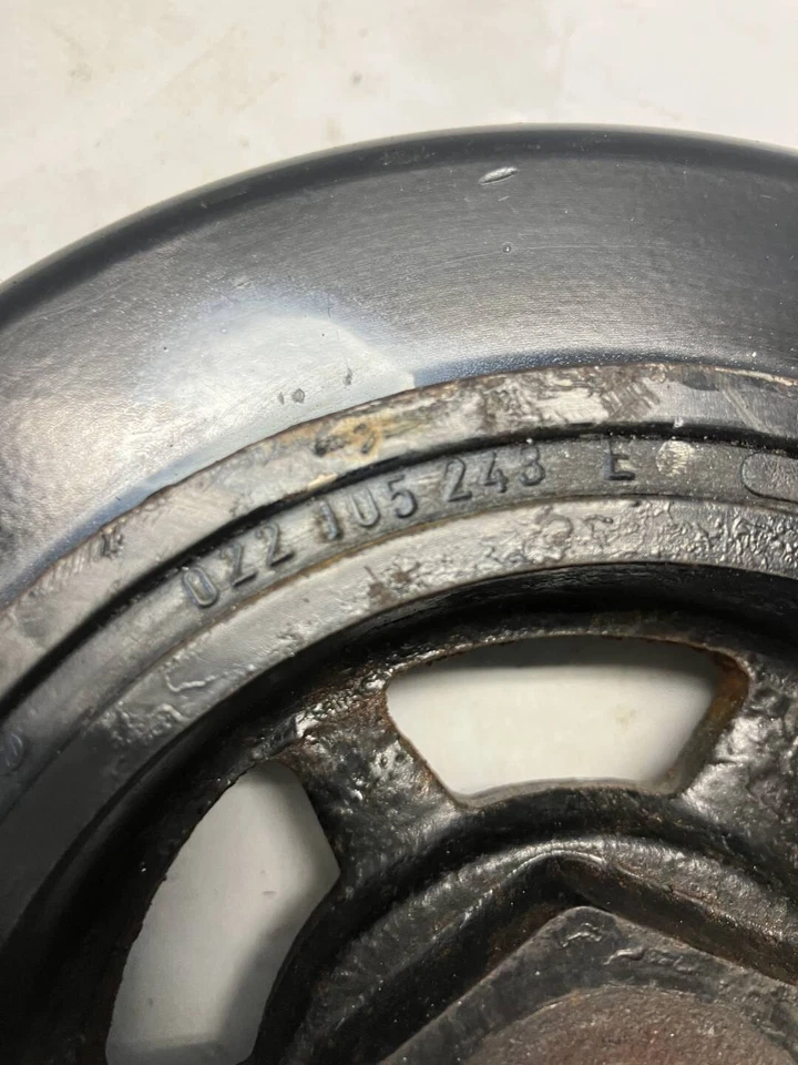 Balanceador armónico Volkswagen VW EOS 3.2 R32 2004 2006 2007 022105248E Foto 3 de 4