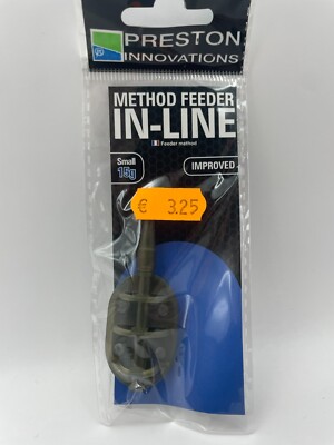 Preston Method Feeder In-Line Blei 15g