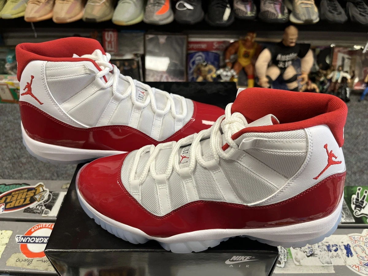 Jordan retro 11 red high best sale top