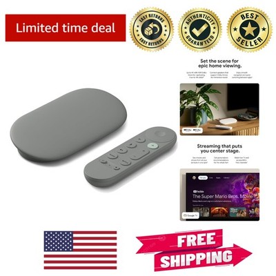 Immersive 4K HDR TV Streaming with Voice Control and Smart Home Access - Haze